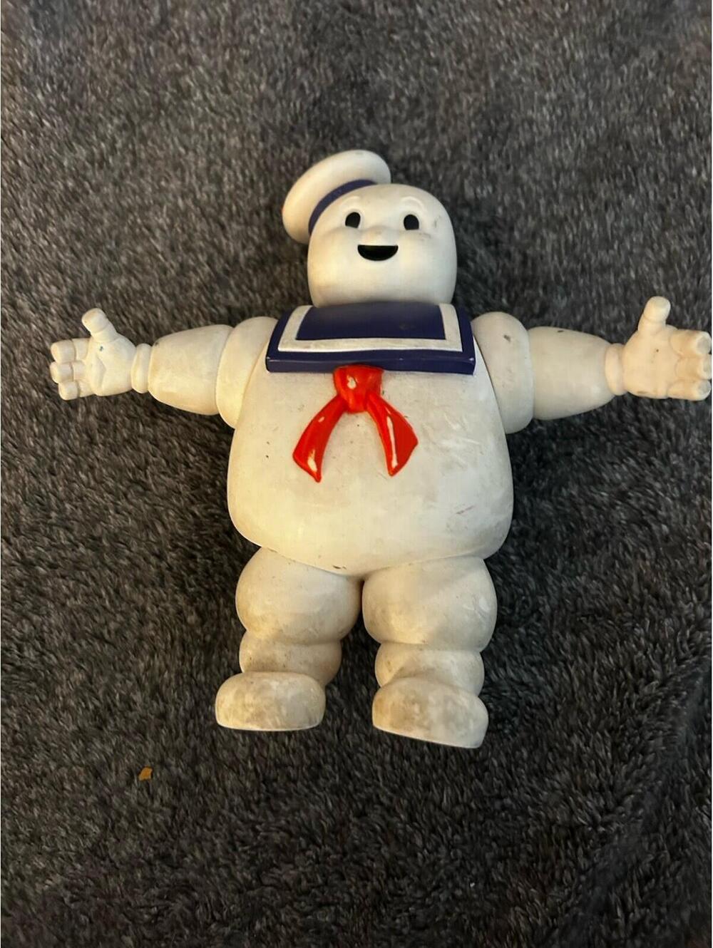 Vintage 1984 Ghostbusters Stay Puft Marshmallow Man Columbia Pictures 7" Fig U3